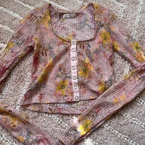 Free People Long Sleeve Top
